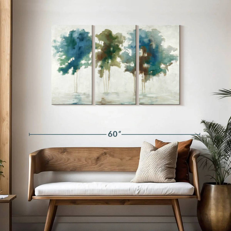Harnek Tree Trio, 28" H x 45" W