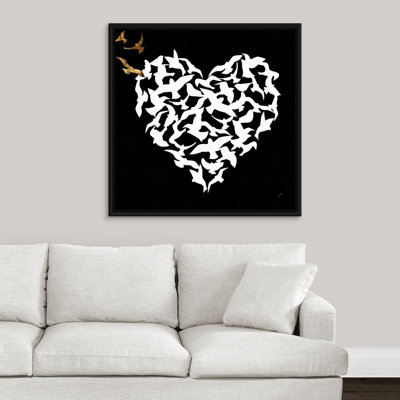 « cardiaque aflutter ii », impression sur toile