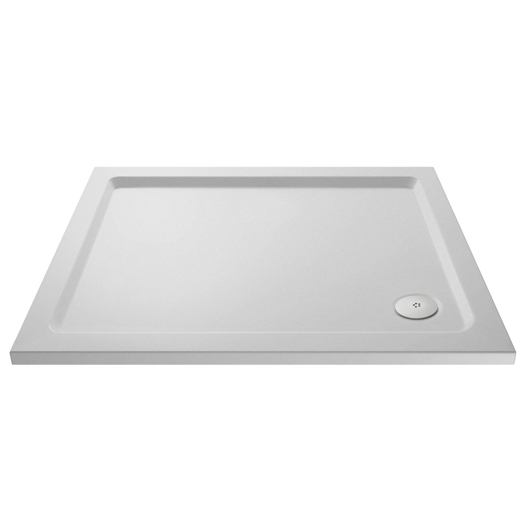 Slip Resistant Offset Quadrant Shower Tray LH 1200 X 800Mm