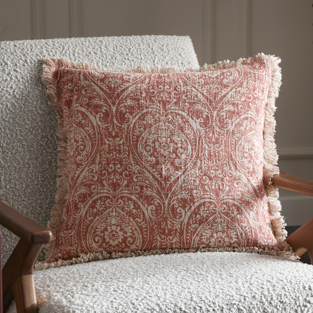 Durelle Cushion Cover Damask Square Cushion Cover