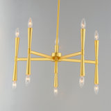 Bilinda 10 - Light Dimmable Modern Linear Chandelier