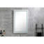 Miroir de salle de bain à DEL à intensité variable de 36 po x 24 po avec fonction de brouillard, 3 options de couleurs, pour le maquillage, les soins de la peau, le rasage et les vêtements