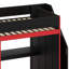 Lit mezzanine avec bureau et rangement Gaming