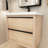 Kyrill 24 " W Wall Mounted Wall Mounted Single Double Single Vanity Bathroom Vanity With Ceramic Top-721370527