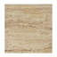 Table de bout carrée en marbre naturel moderne de 18,5 po avec base croisée Cecil Modern-484164750