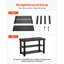 Banc de rangement à 3 niveaux pour chaussures 27,6 x 11,3 x 17,8 pouces