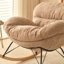 Chaise berçante simple coquille d'œuf