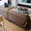 Canapé modulaire 110,24 po couleur caramel-129453442