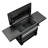Keter Outdoor Patio Cooling Chest, 89.8 Qt Beverage Bar Cart w/ Wheels, Graphite