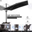 127'' Rectangular Cantilever Umbrella, Counter Weights Included-788433444