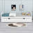 Platform Bed With Two Drawers-198657101