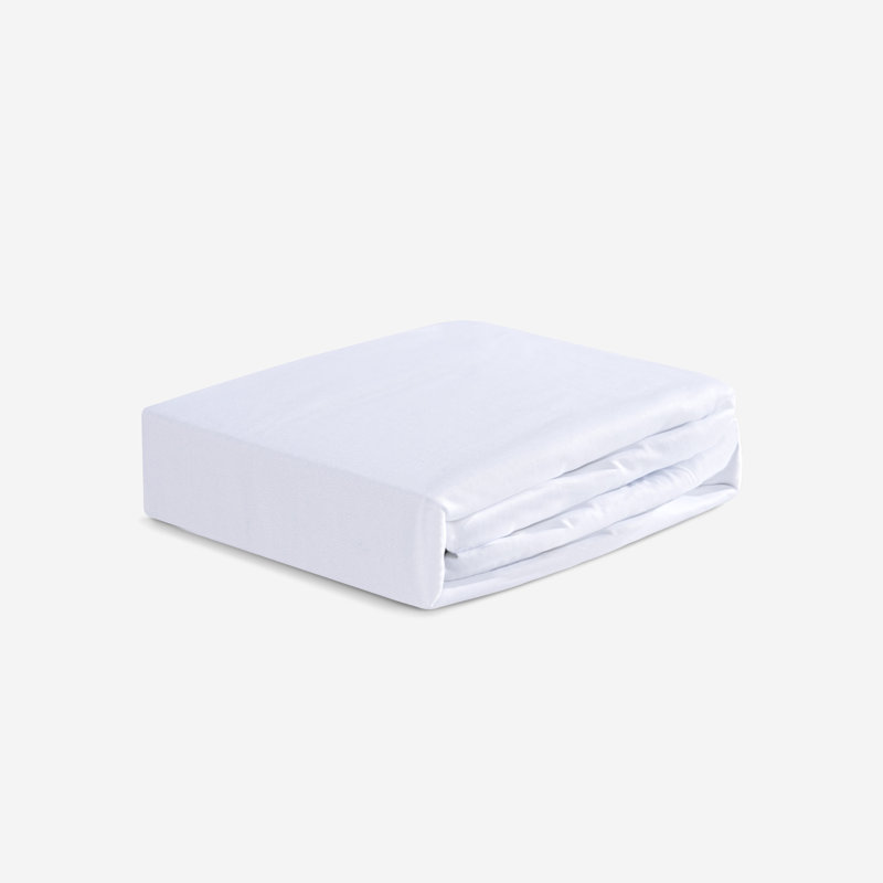 Drap de lit performant pour lit de bébé - Léger et respirant, Blanc