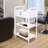 33.07'' H x 18.89'' W Utility Cart with Wheels
