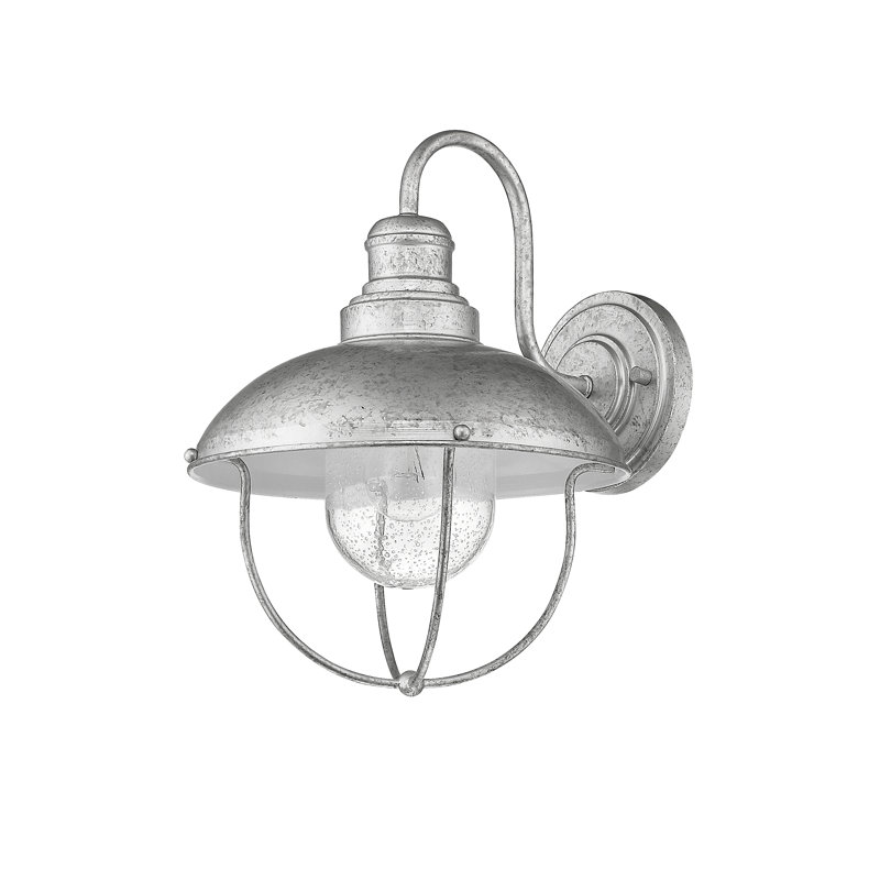 Luminaire de grange d'extérieur 14 po Bilger, Galvanisé