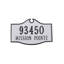 Colonial 2-Line Lawn Address Sign-1871018892
