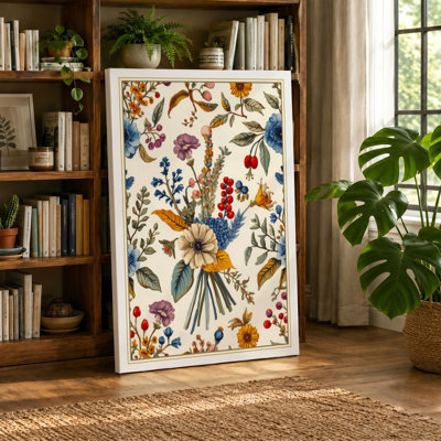 Bouquet Botanical - Wrapped Canvas