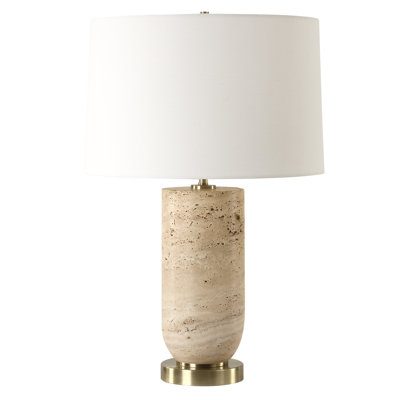 Mercer41 Folch Travertine Table Lamp