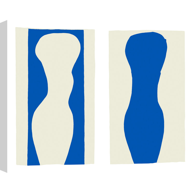 3HM7479 Jazz, Forms by Henri Matisse - Wrapped Canvas Print, 70 cm H x 50 cm W