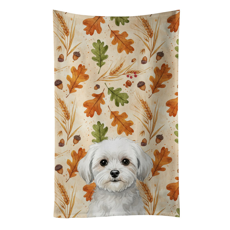 Serviette de cuisine tricolore Sheltie, Maltais
