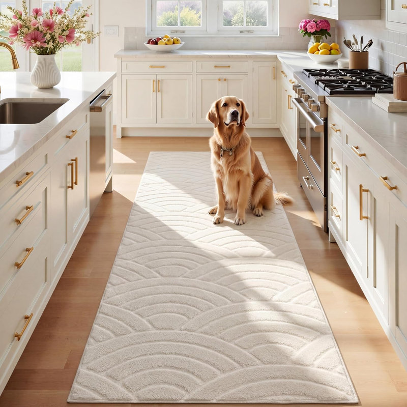 Tapis de couloir Soft Fluffy, Tapis de couloir 2 pi x 6 pi