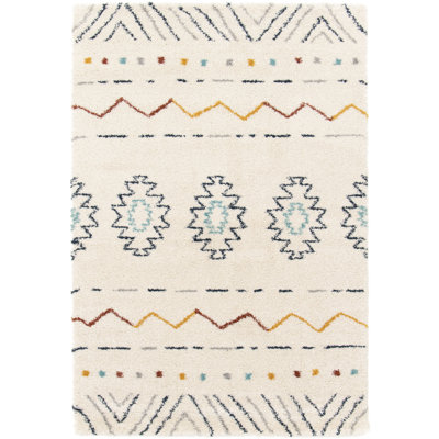 Soft indoor rug with volumized texture