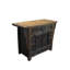 Antique Distressed Elm Altar Cabinet
