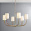 WEBSON 6 LIGHT CHANDELIER
