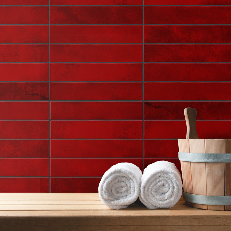 Menorca 2-1/2 In. X 12-7/8 In. Ceramic Wall Tile