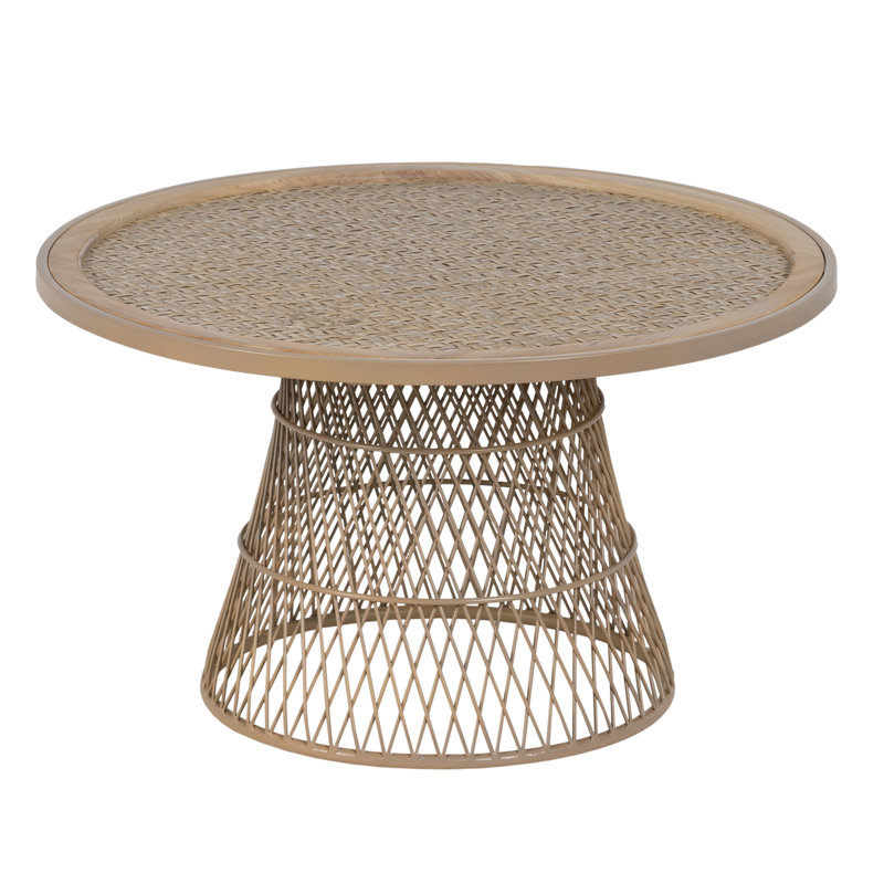 Akeyah Tray Top Pedestal End Table