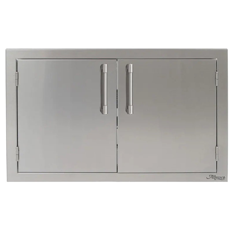 Alfresco 36" Stainless Steel Dual Door Access Panel