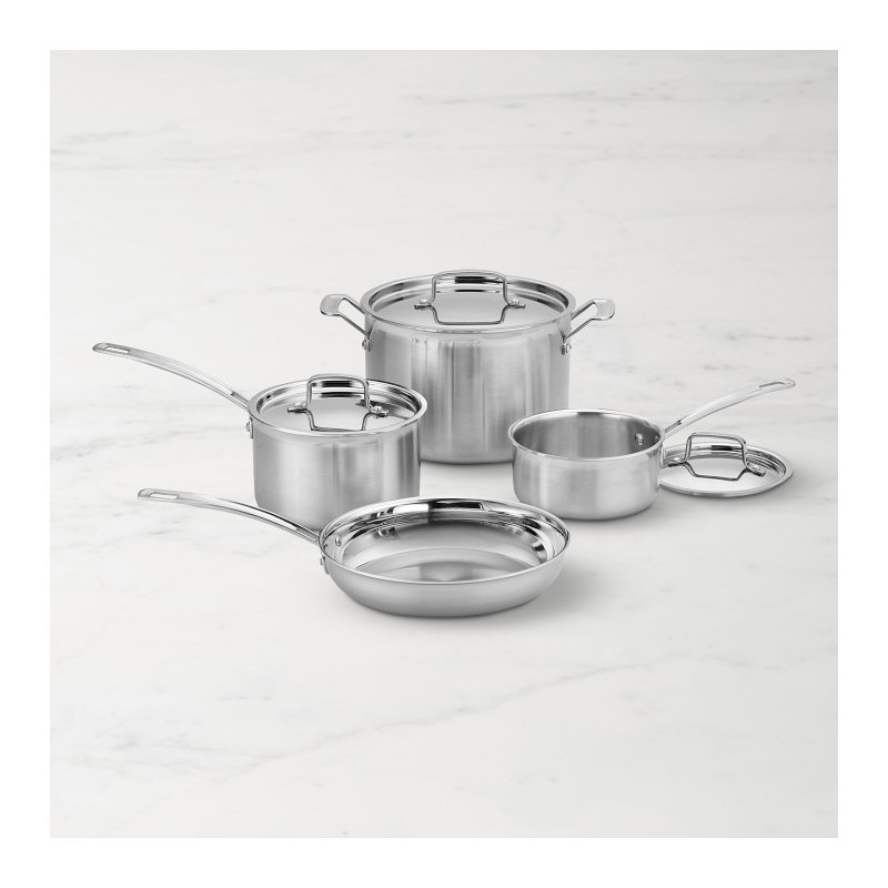 Cuisinart MultiClad Pro 7 Piece Cookware Set
