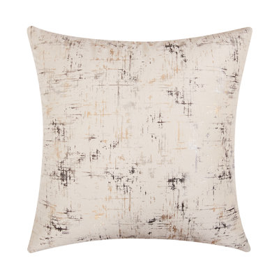 WARISI - Abstract Patterened Velvet Cushion Pillow Cover | Throw Cushion Covers | Single Piece | Square