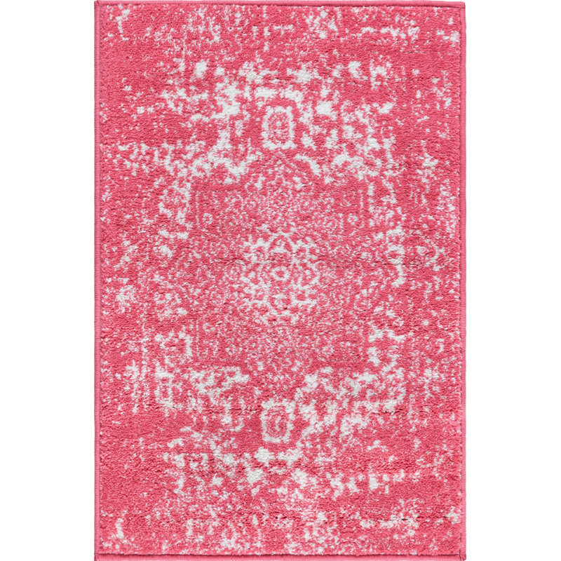 Oriental Area Rug, Rectangle 61 x 91cm