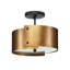 Ritsu Brass Semi-Flush Mount