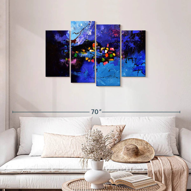 Avery Galaxy Burst Abstract, H 27 po x l 43 po
