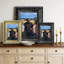 Cadre 5 "x 7" noir 3 pièces pour décoration de bureau