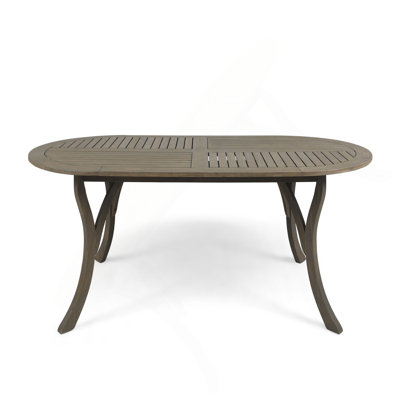Acacia Wood 70" Dining Table