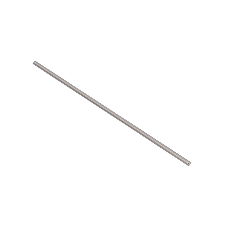 Smart Ceiling Fan Downrod, 36" H x 0.81" W x 0.81" D, Silver
