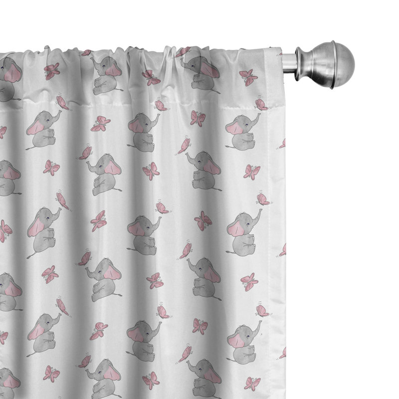 Semi Sheer Curtain, 28" W x 84" L