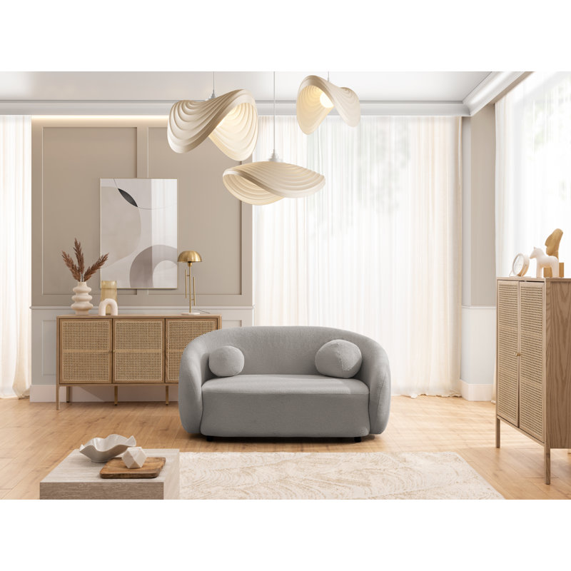 Roundi 2 - Piece Living Room Set, Grey