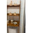 3-Tier Over-the-Toilet Freestanding Bathroom Storage Shelf — Birch Wood Ladder Organizer in Dark Walnut, Space-Saving Bathroom Storage Rack-1003146169