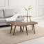 Algodones Solid Wood Three Leg Coffee Table