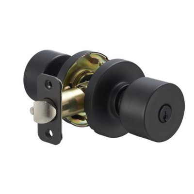 Delaney Brookhaven Entry Door Knob  with Round Trim