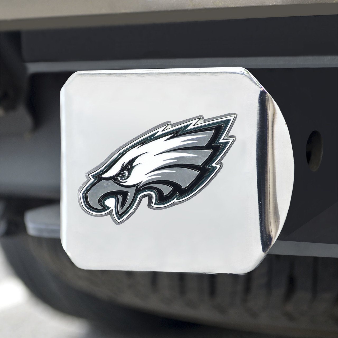 Detroit Lions Black Color Hitch Cover