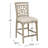 Dealmeida Upholstered Counter Stool