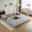 Canapé d'angle compressif en tissu polaire circulaire, lit 3 places, convertible pour différentes situations, design, nombre de places, idéal pour la lecture-543724968-543724974