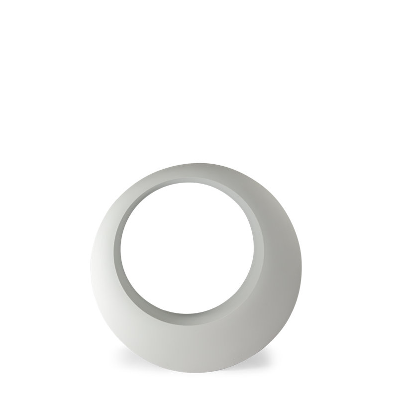 O. Outdoor Armchair, Light Gray