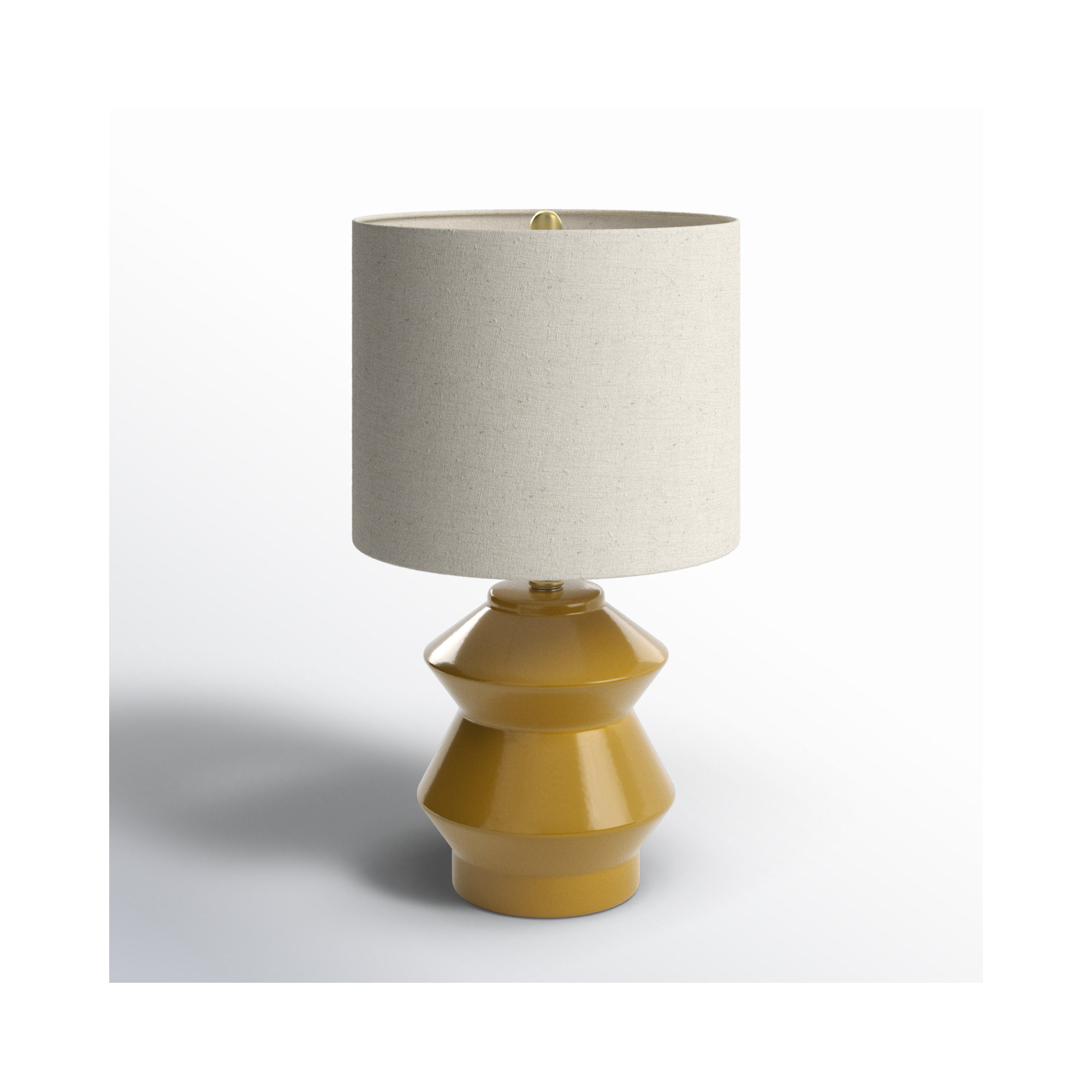 Boyes Ceramic Table Lamp, Yellow