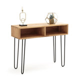 Cornette 100cm Solid Wood Top Console Table