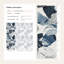 Papier peint abstrait moderne bleu abstrait en marbre-51949840